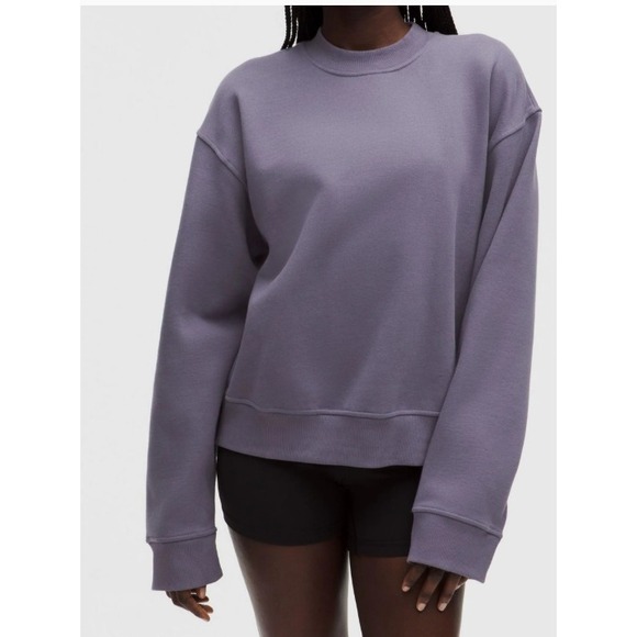 lululemon athletica Tops - Lululemon-Women's Steady State Crew-Grape Mist